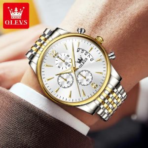 OLEVS 2892 Luxury Quartz Movement Watch